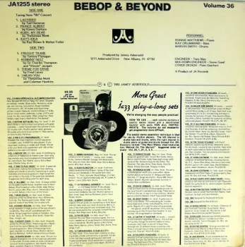 Jamey Aebersold: Bebop & Beyond: Volume 36