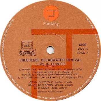 Creedence Clearwater Revival: Live In Europe