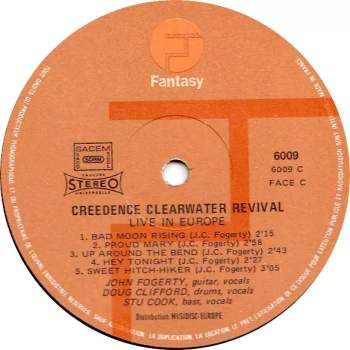 Creedence Clearwater Revival: Live In Europe