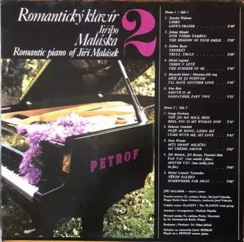 Jiří Malásek: Romantický Klavír Jiřího Maláska | 2 (Romantic Piano Of Jiří Malásek | 2)
