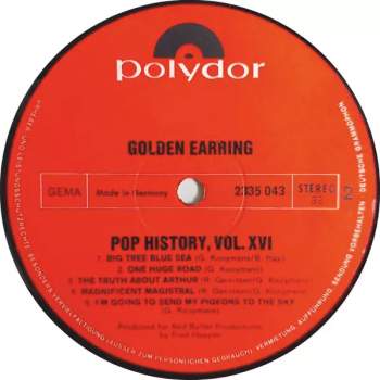 Golden Earring: Pop History Vol. 16
