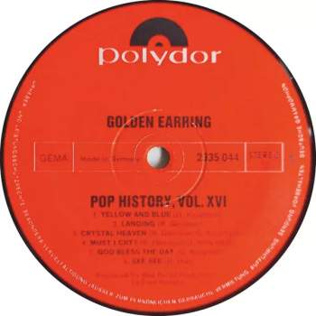Golden Earring: Pop History Vol. 16