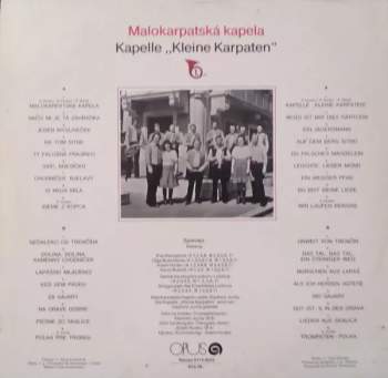 Malokarpatská Kapela: Malokarpatská Kapela 1.