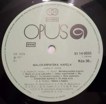 Malokarpatská Kapela: Malokarpatská Kapela 1.