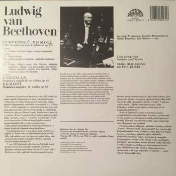 The Czech Philharmonic Orchestra: Symfonie Č. 9 D Moll, S Ódou Na Radost, Op. 125 (2xLP) (90 1)
