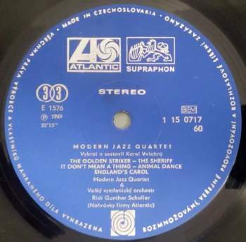 The Modern Jazz Quartet: The Modern Jazz Quartet