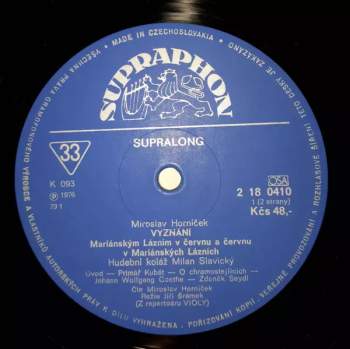 Miroslav Horníček: Vyznání