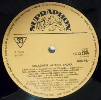 Alfons Jindra: Skladatel Alfons Jindra