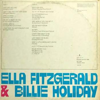 Ella Fitzgerald: Ella Fitzgerald Und Billie Holiday