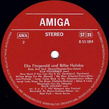 Ella Fitzgerald: Ella Fitzgerald Und Billie Holiday