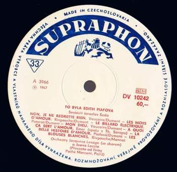 Edith Piaf: To Byla Edith Piafová