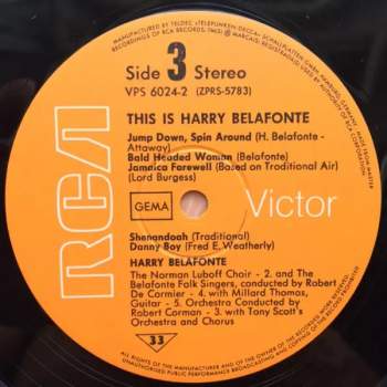 Harry Belafonte: This Is Harry Belafonte