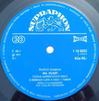 The Czech Philharmonic Orchestra: Má Vlast