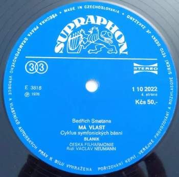 The Czech Philharmonic Orchestra: Má Vlast