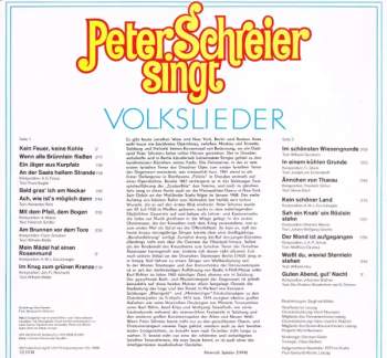 Peter Schreier: Peter Schreier Singt Volkslieder