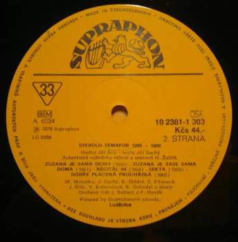 Jiří Suchý & Jiří Šlitr: Divadlo Semafor 1959 - 1969 (1-3) (3xLP + BOX + INSERT)