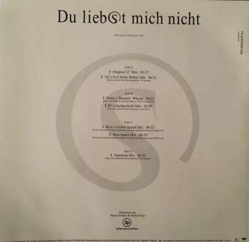 Sabrina Setlur: Du Liebst Mich Nicht