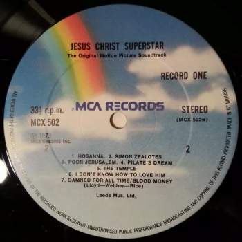 Various: Jesus Christ Superstar (The Original Motion Picture Sound Track Album)