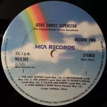 Various: Jesus Christ Superstar (The Original Motion Picture Sound Track Album)