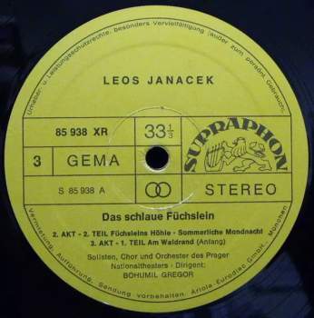 Leoš Janáček: Das Schlaue Füchslein