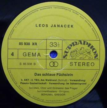Leoš Janáček: Das Schlaue Füchslein