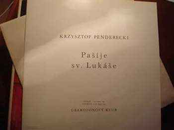 Krzysztof Penderecki: Pašije Sv. Lukáše