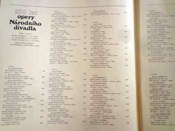 Various: 100 Let Opery Národního Divadla (6xLP + BOX + BOOKLET)