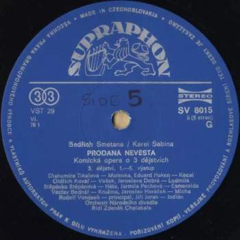 Bedřich Smetana: Prodaná Nevěsta