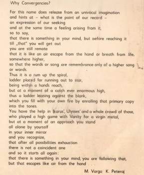 Collegium Musicum: Konvergencie