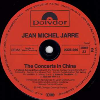 Jean-Michel Jarre: The Concerts In China