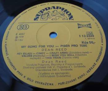 Dean Reed: My Song For You (Píseň Pro Tebe)