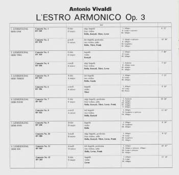 Antonio Vivaldi: L'Estro Armonico Op. 3