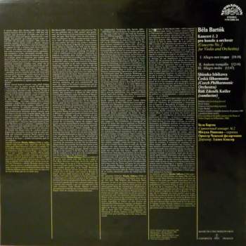 The Czech Philharmonic Orchestra: Violin Concerto No.2