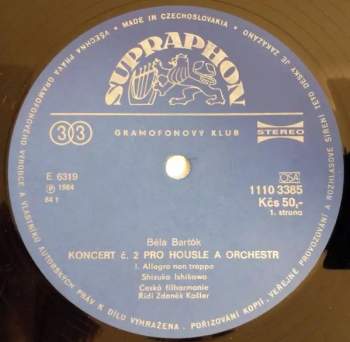 The Czech Philharmonic Orchestra: Violin Concerto No.2