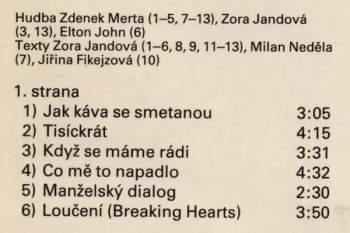 Zora Jandová: Tisíckrát