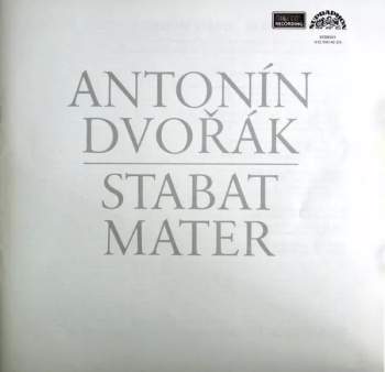 The Czech Philharmonic Orchestra: Stabat Mater