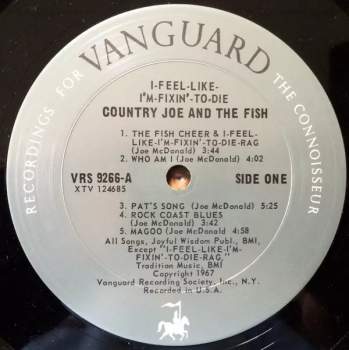 Country Joe And The Fish: I-Feel-Like-I'm-Fixin'-To-Die