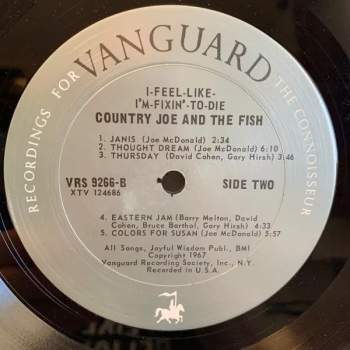 Country Joe And The Fish: I-Feel-Like-I'm-Fixin'-To-Die