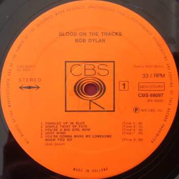 Bob Dylan: Blood On The Tracks
