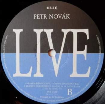 Petr Novák: Live