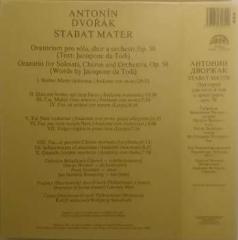 The Czech Philharmonic Orchestra: Stabat Mater