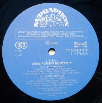 Johann Sebastian Bach: Braniborské Koncerty