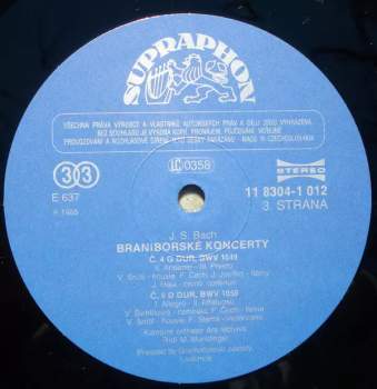 Johann Sebastian Bach: Braniborské Koncerty