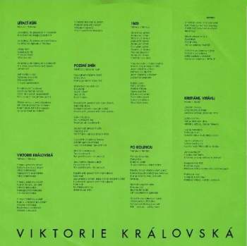 Bára Basiková: Viktorie Královská