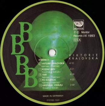 Bára Basiková: Viktorie Královská