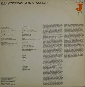 Ella Fitzgerald: Ella Fitzgerald Und Billie Holiday