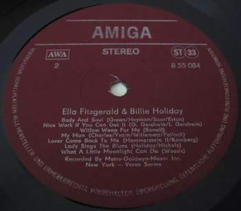 Ella Fitzgerald: Ella Fitzgerald Und Billie Holiday