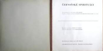 Various: Černošské Spirituály