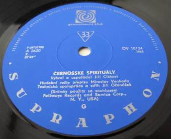 Various: Černošské Spirituály