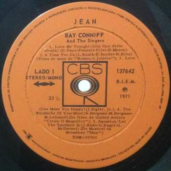 Ray Conniff And The Singers: Jean